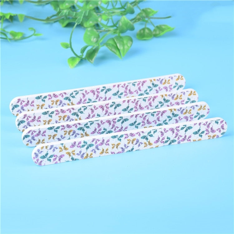 100 PCS Sandpaper Nail File Buffers Polisher for Fingernails and Toenails