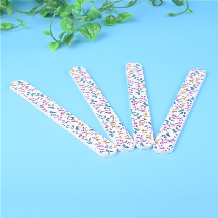 100 PCS Sandpaper Nail File Buffers Polisher for Fingernails and Toenails