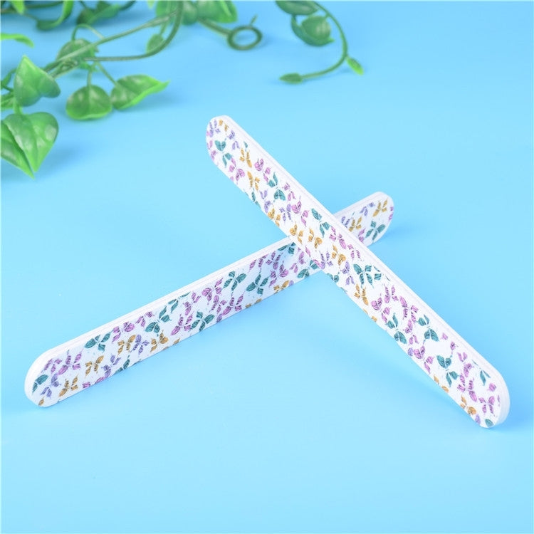 100 PCS Sandpaper Nail File Buffers Polisher for Fingernails and Toenails