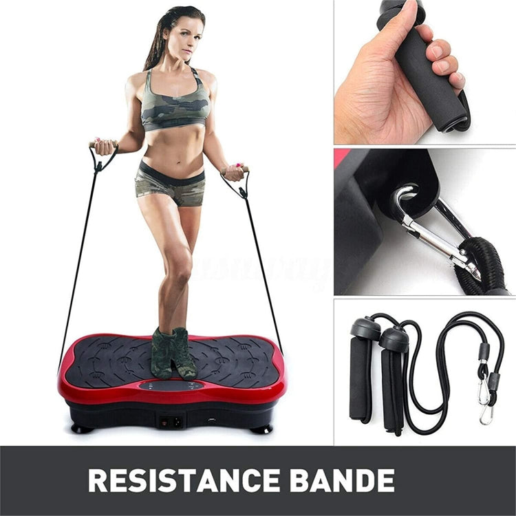 [US Warehouse] JF-CFM20 Home LCD Screen Slimming Machine with Bluetooth (Red)