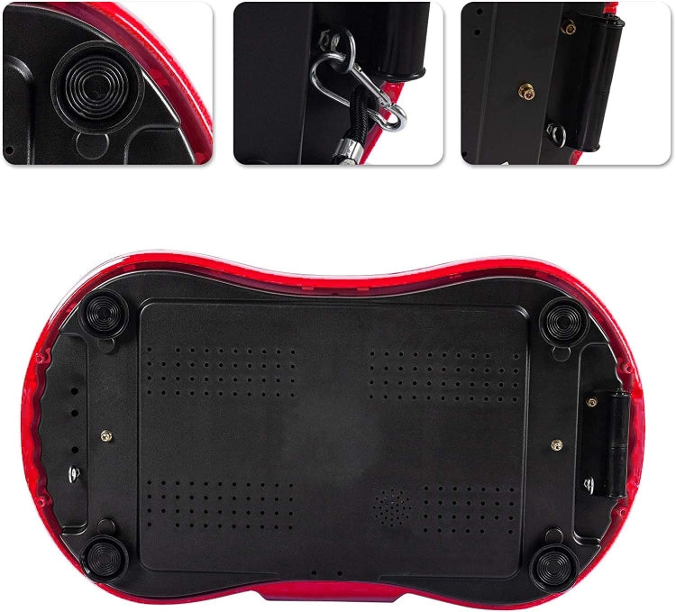 [US Warehouse] JF-CFM15 Home LCD Screen Slimming Machine with Bluetooth (Red)