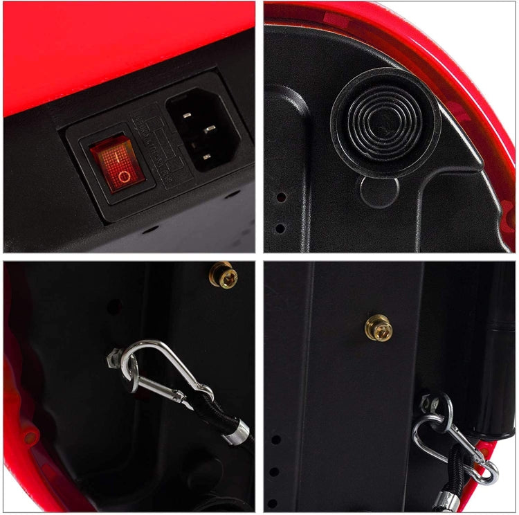 [US Warehouse] JF-CFM15 Home LCD Screen Slimming Machine with Bluetooth (Red)