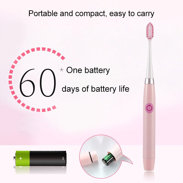 Portable IPX7 Waterproof Sonic Electric Toothbrush