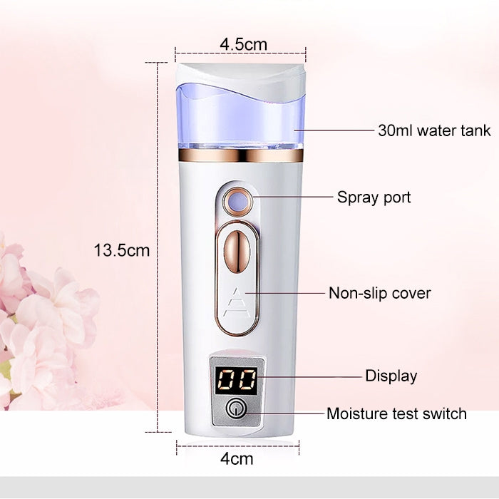 Nano Beauty Facial Sprayer Moisturizing Face Steaming Device