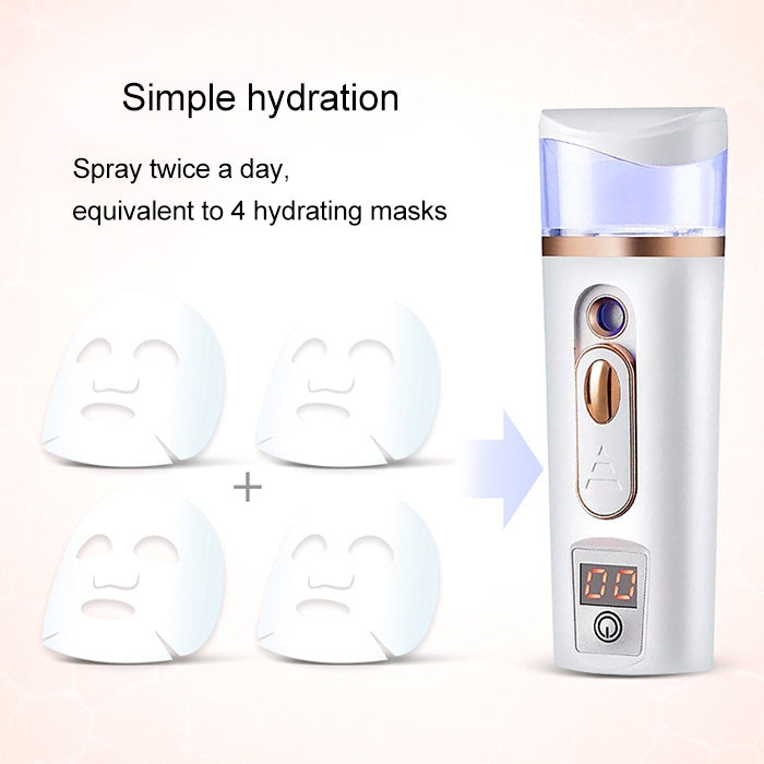 Nano Beauty Facial Sprayer Moisturizing Face Steaming Device