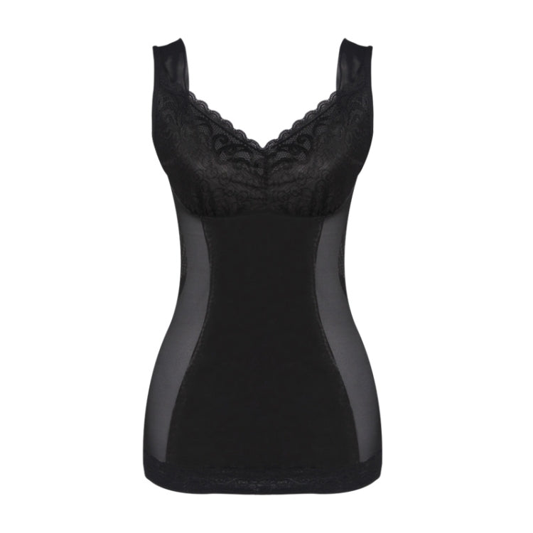 Magic Lace Slim Beauty Control Vest / Hot Genie Butt Lifter Shaper Slimming Vest for Women, XXXL Size