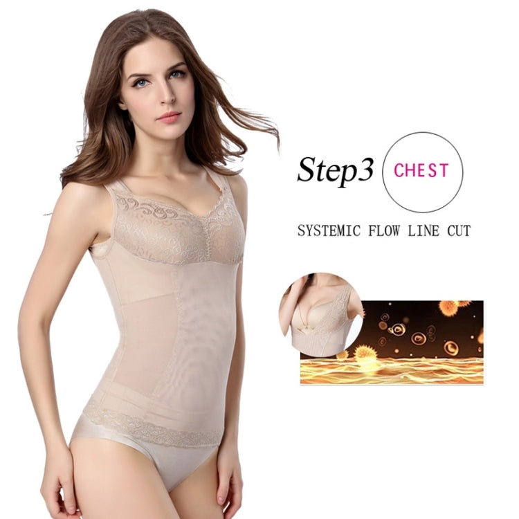 Magic Lace Slim Beauty Control Vest / Hot Genie Butt Lifter Shaper Slimming Vest for Women, XXXL Size