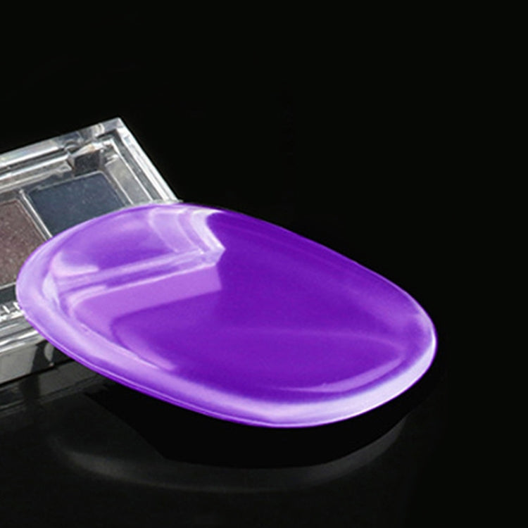 Quadrangle Shaped Great Beauty Facial Makeup Transparent Silicone Smooth Powder Cream Puff