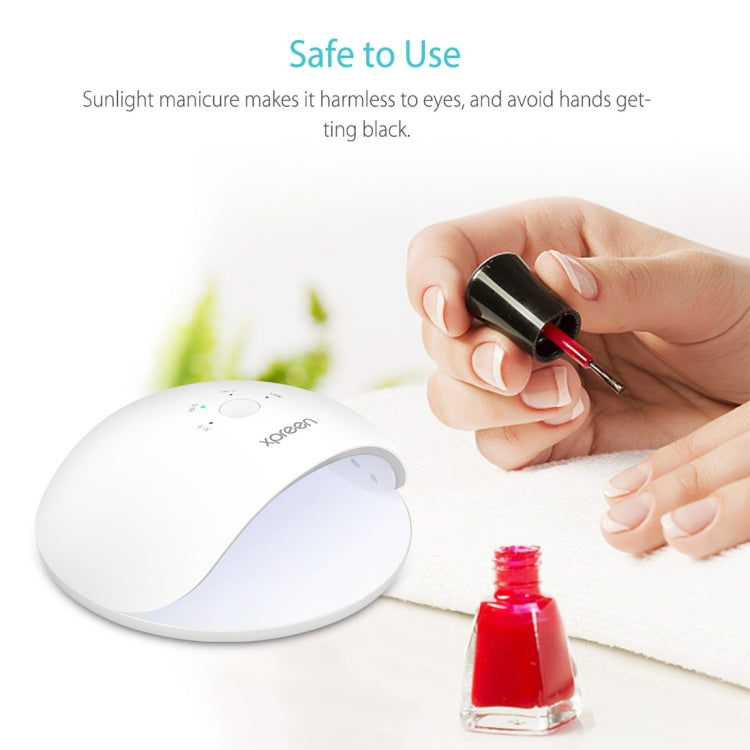 XPREEN XPRE017 48W High Power Automatic Sensor Switch UV Nail Lamp with 26 LEDs Lamp Beads, AC 100-240V(White)