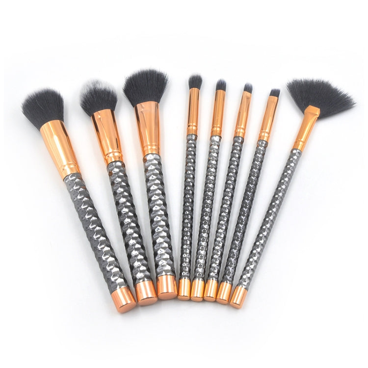 8 in 1 Honeycomb Handle Multi-functional Makeup Brush,