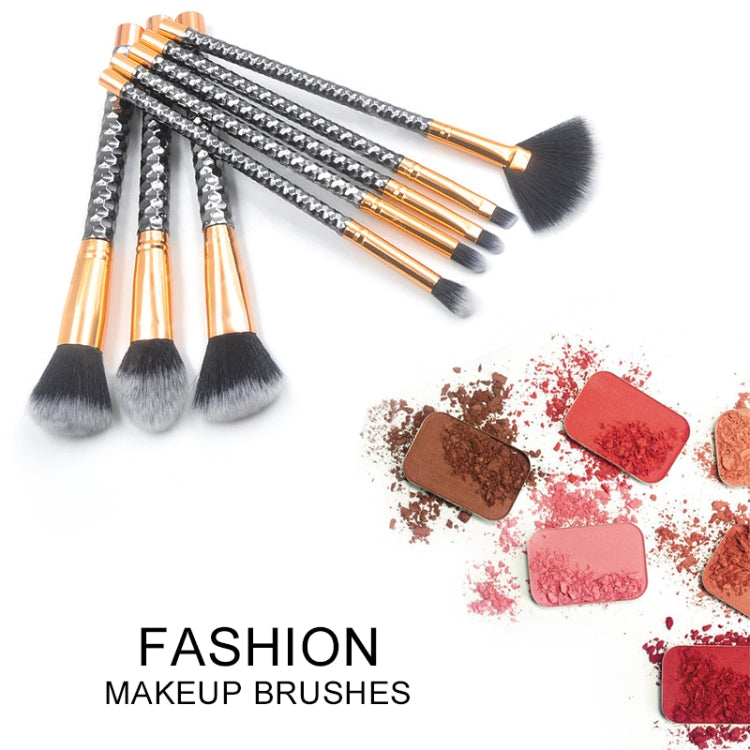 8 in 1 Honeycomb Handle Multi-functional Makeup Brush,