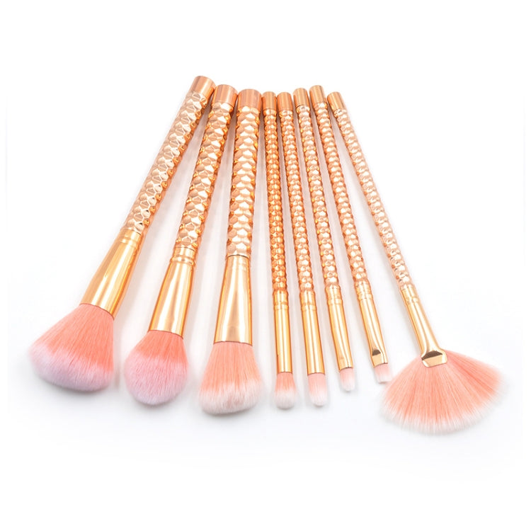 8 in 1 Honeycomb Handle Multi-functional Makeup Brush,