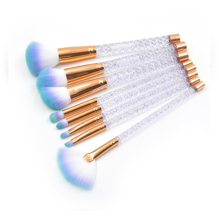 8 in 1 Honeycomb Handle Multi-functional Makeup Brush,
