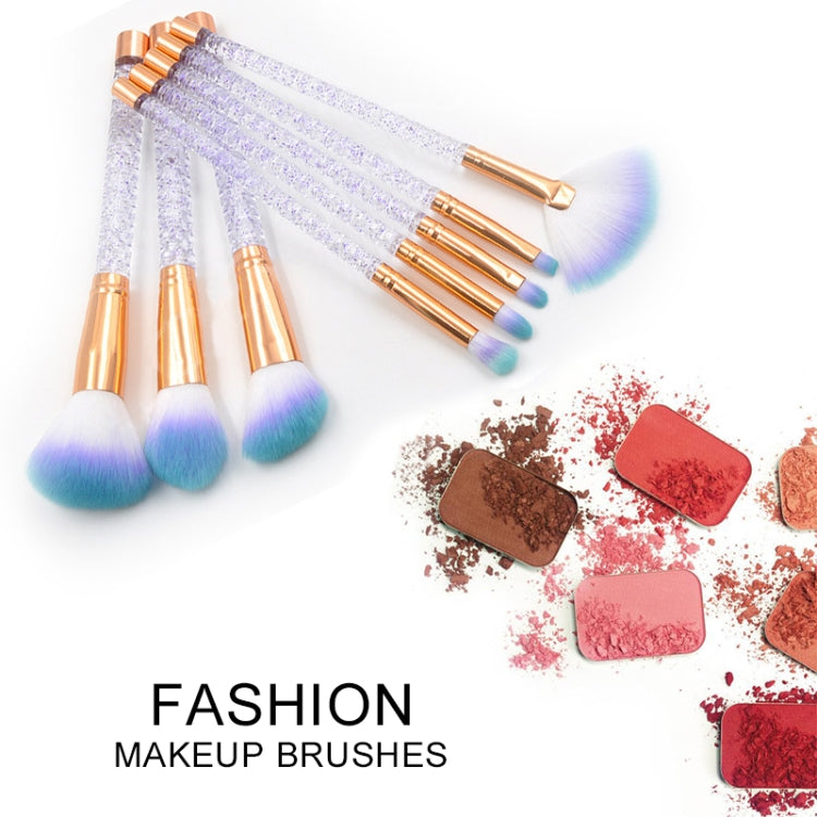 8 in 1 Honeycomb Handle Multi-functional Makeup Brush,