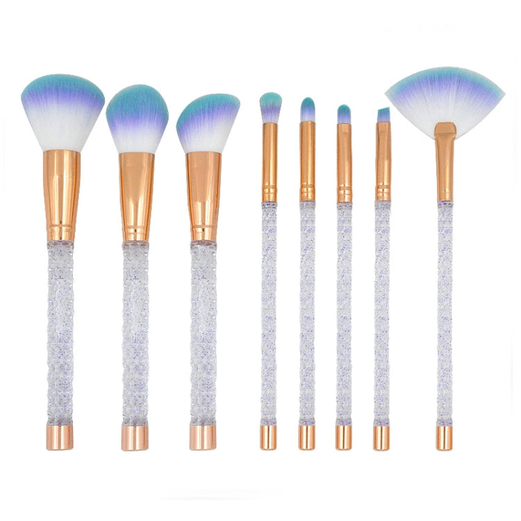 8 in 1 Honeycomb Handle Multi-functional Makeup Brush,