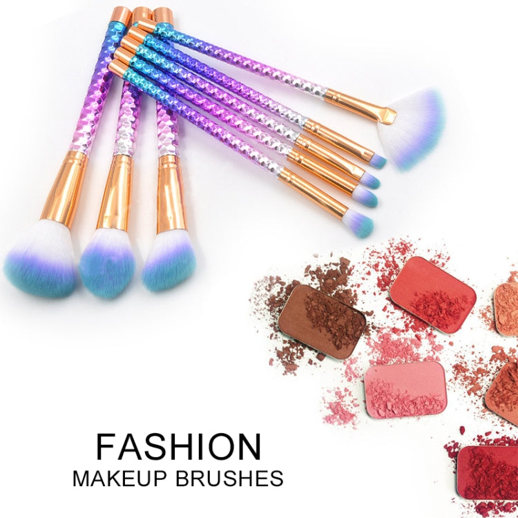 8 in 1 Honeycomb Handle Multi-functional Makeup Brush,