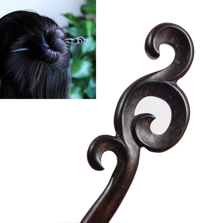 Classical Ebony Hairpin Ancient Style Headdress-golden Branch + Gift Box, Gift Box Colors Are Random
