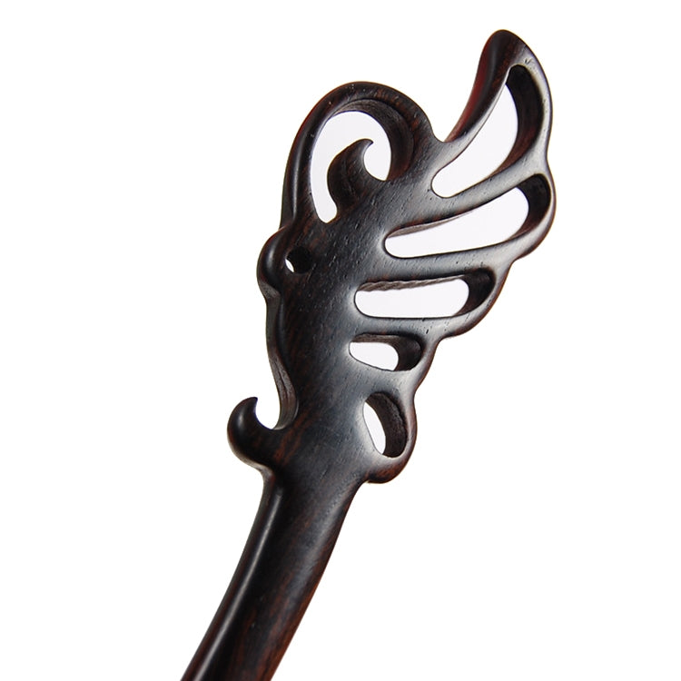 Hollow Butterfly Hairpin Sandalwood Classical Ornament-Butterfly Love + Gift Box, Gift Box Colors Are Random