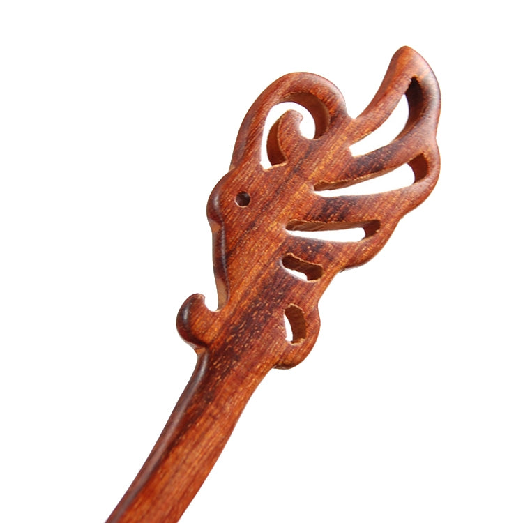 Hollow Butterfly Hairpin Sandalwood Classical Ornament-Butterfly Love + Gift Box, Gift Box Colors Are Random