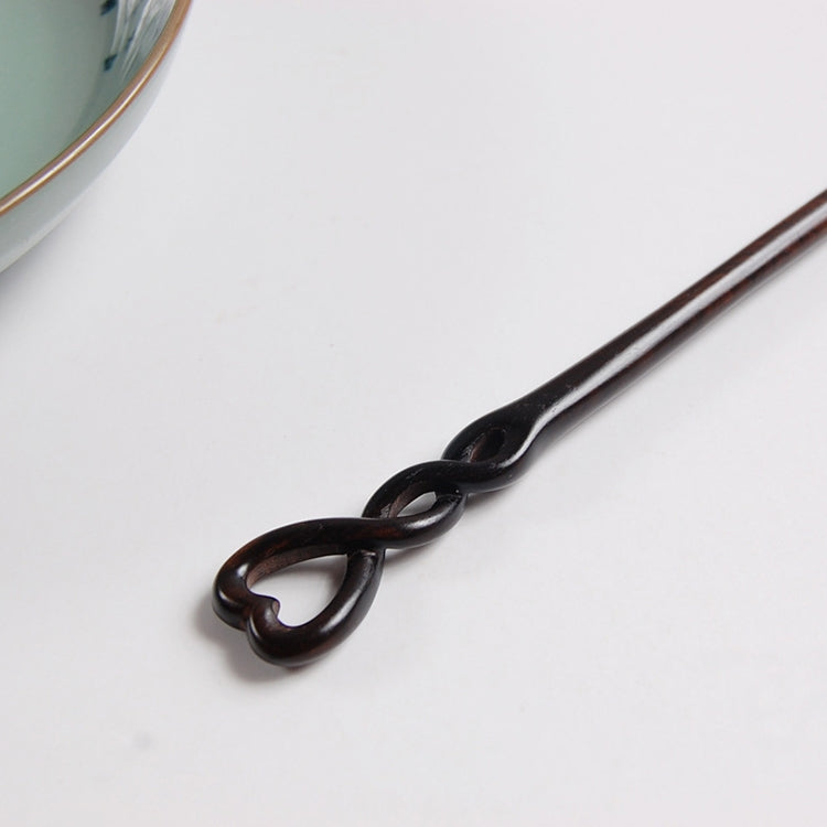 Classical Ebony Hairpin Ancient Style Headdress-Soft Heart + Gift Box, Gift Box Colors Are Random