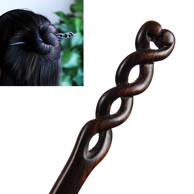 Classical Sandalwood Hairpin Ancient Style Headdress-Tenderness + Gift Box, Gift Box Colors Are Random