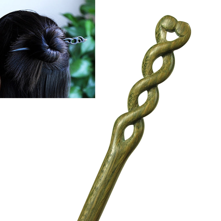 Classical Sandalwood Hairpin Ancient Style Headdress-Tenderness + Gift Box, Gift Box Colors Are Random