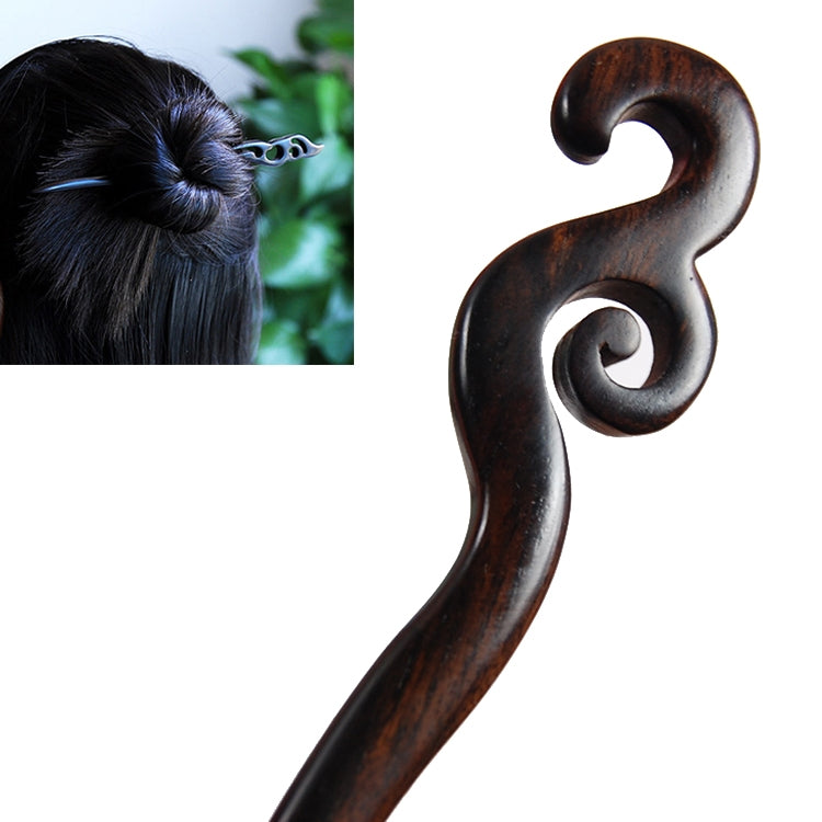 Sandalwood Retro Hairpin Ancient Style Hair Accessories-Dawn + Gift Box, Gift Box Colors Are Random