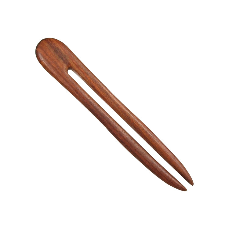 Sandalwood Hairpin Classic Hairpin Costume Headdress-U Shape + Gift Box, Gift Box Colors Are Random(Red)