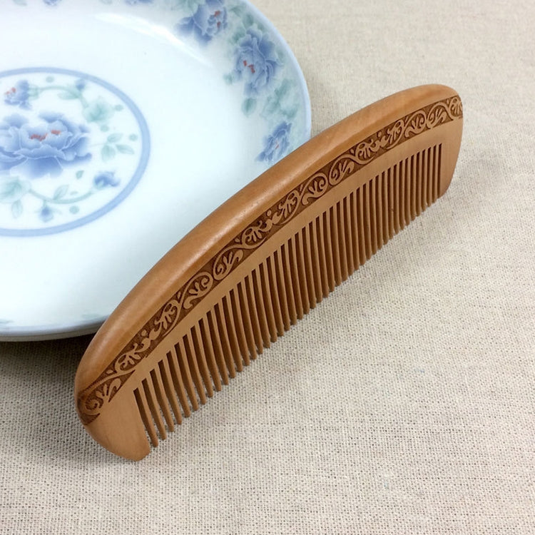 Anti-static Massage Wooden Comb + Gift Box, Gift Box Colors Are Random