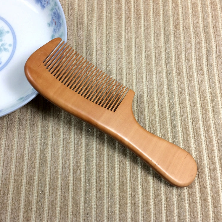 Taomu Comb Carved Antistatic Wooden Comb-Ruyun + Gift Box, Size: Large, Gift Box Colors Are Random