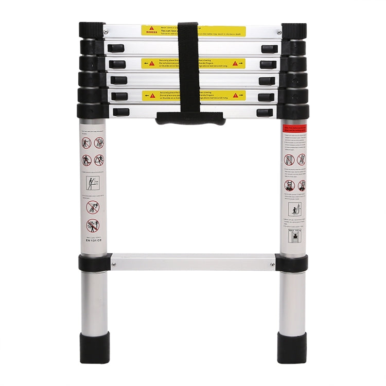 Multifunctional Thickened Aluminum Alloy Single-sided Telescopic Ladder, Size: 2m