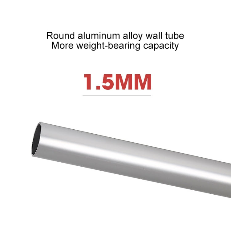 Multifunctional Thickened Aluminum Alloy Single-sided Telescopic Ladder, Size: 5m