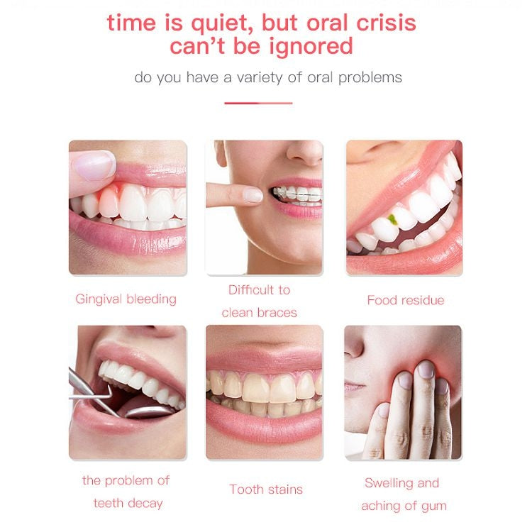 Portable Water Flosser Teeth Cleaner IPX8 Waterproof Electric Oral Irrigator, Capacity: 300ml