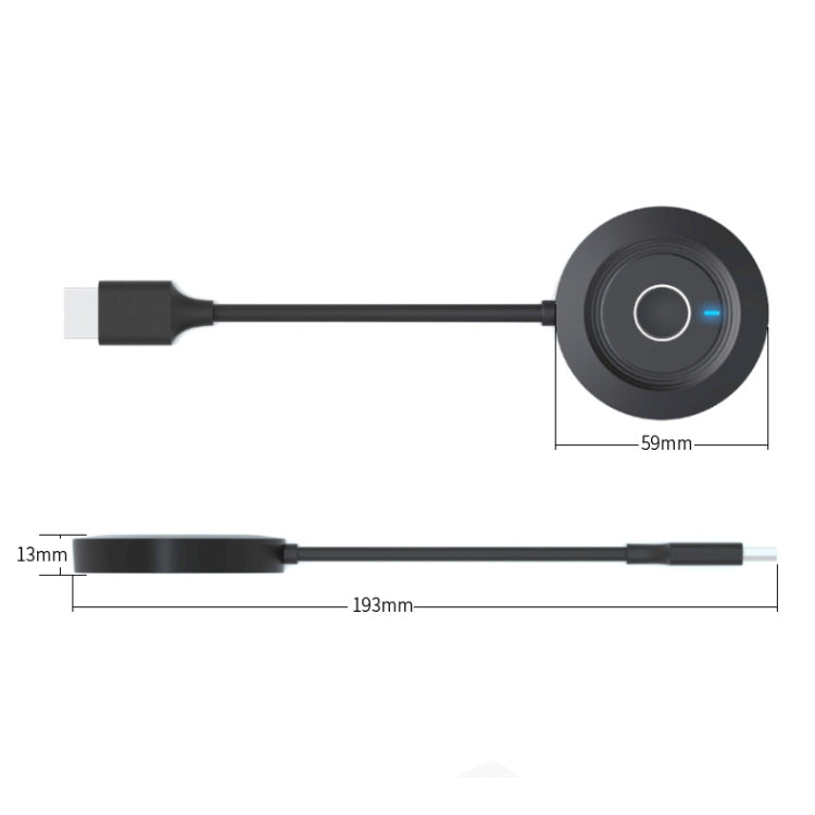 AnyCast R8 2.4G Wireless WiFi Display Dongle Receiver 1080P HDMI TV Stick for Google Chromecast