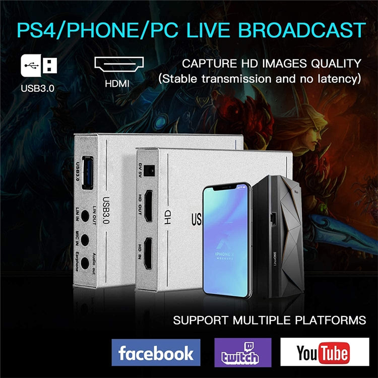 HDMI USB 3.0 Live Recording TV HD Video Capture
