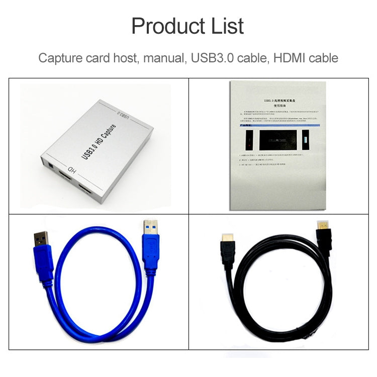 HDMI USB 3.0 Live Recording TV HD Video Capture