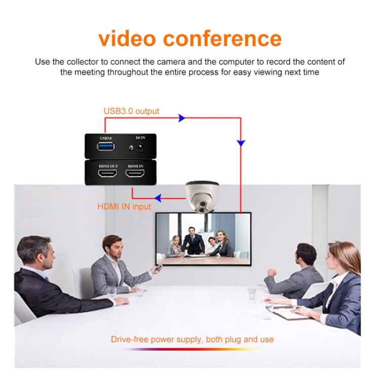 EC289 4K HDMI USB3.0 HD Video Capture Recorder Box