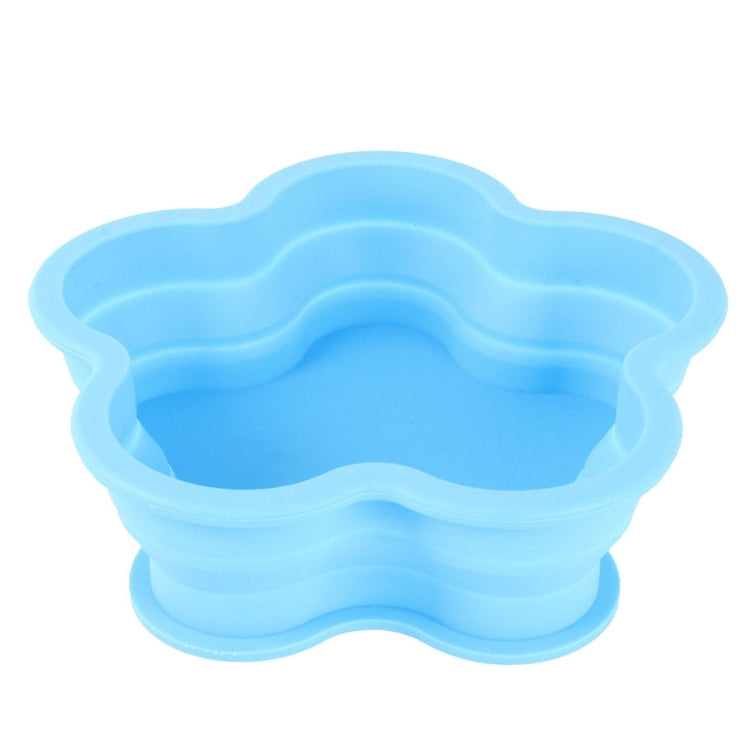 Flower Shape Style Scalable Silicone Storage Box For Vehicle And House