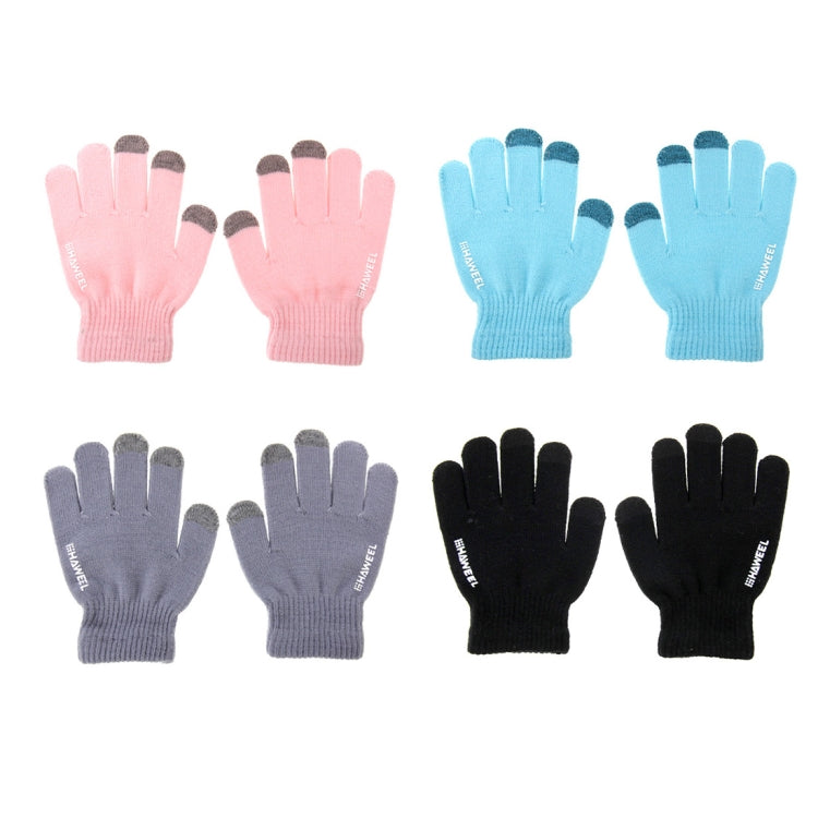 20 Pairs HAWEEL Three Fingers Touch Screen Gloves Kit with Display Stand Box for Men / Women / Kids, For iPhone, Galaxy, Huawei, Xiaomi, HTC, Sony, LG and other Touch Screen Devices
