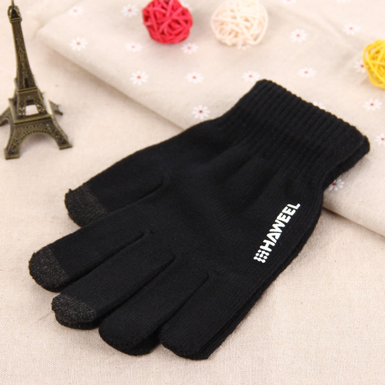 20 Pairs HAWEEL Three Fingers Touch Screen Gloves Kit with Display Stand Box for Men / Women / Kids, For iPhone, Galaxy, Huawei, Xiaomi, HTC, Sony, LG and other Touch Screen Devices