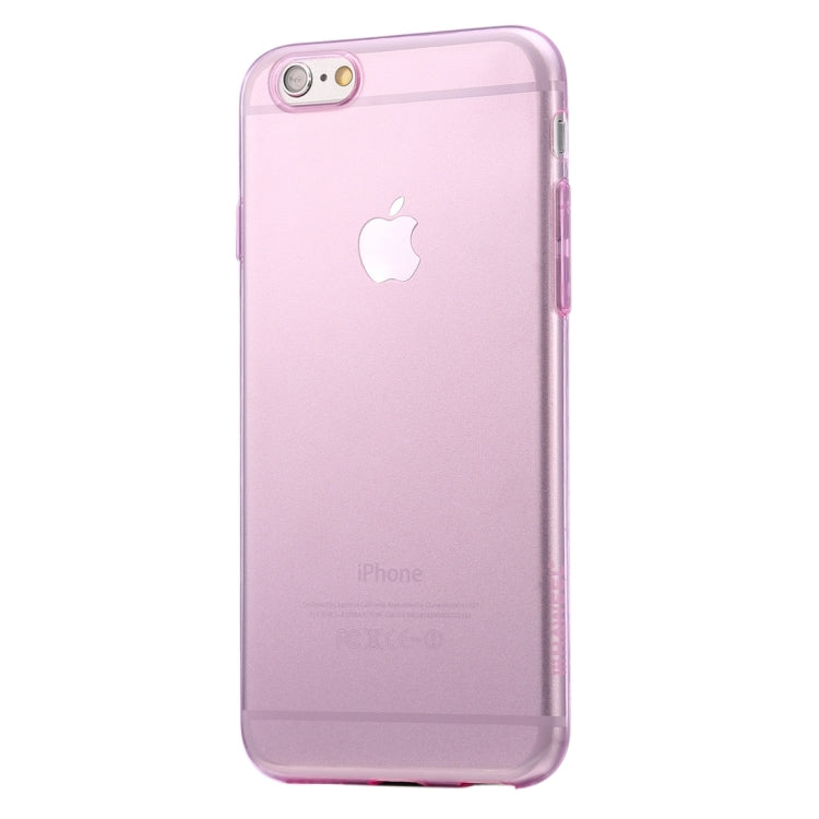 100 PCS HAWEEL for iPhone 6 Plus & 6s Plus 0.3mm Ultra Slim Zero Series Transparent TPU Protective Case, No Retail Package