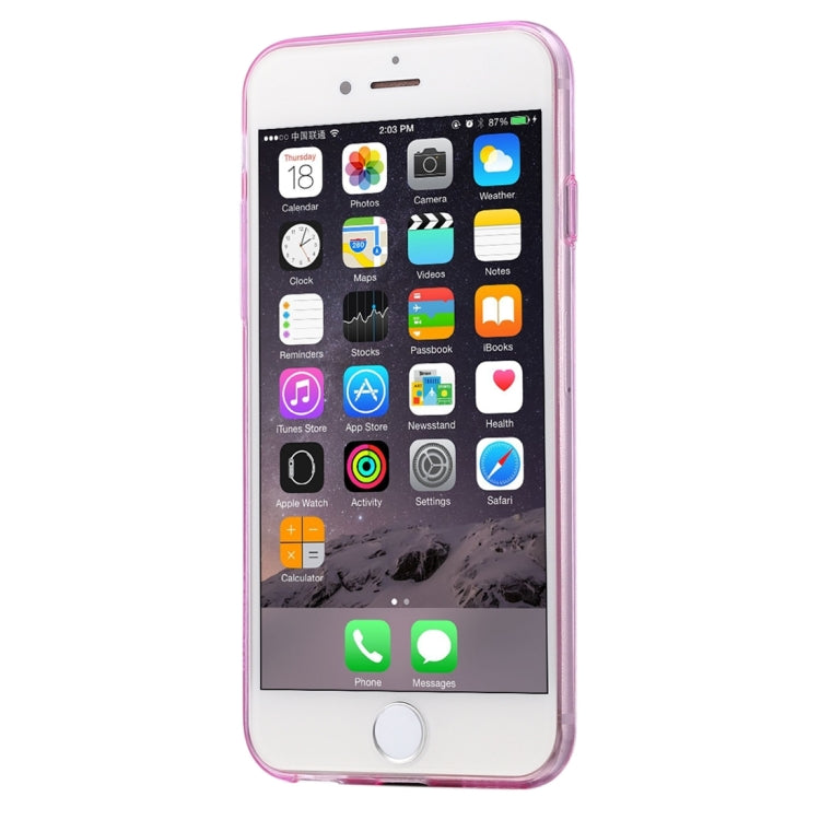 100 PCS HAWEEL for iPhone 6 Plus & 6s Plus 0.3mm Ultra Slim Zero Series Transparent TPU Protective Case, No Retail Package