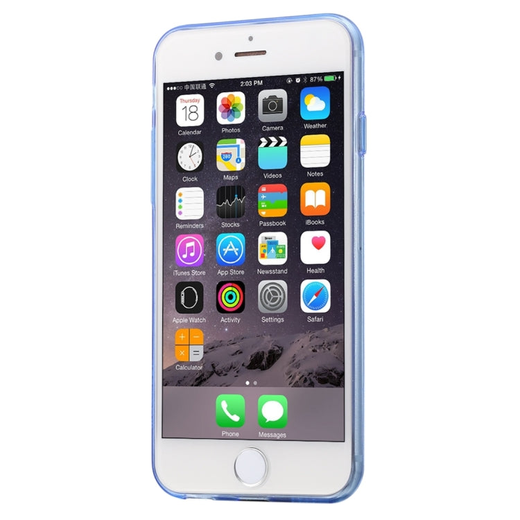 100 PCS HAWEEL for iPhone 6 Plus & 6s Plus 0.3mm Ultra Slim Zero Series Transparent TPU Protective Case, No Retail Package