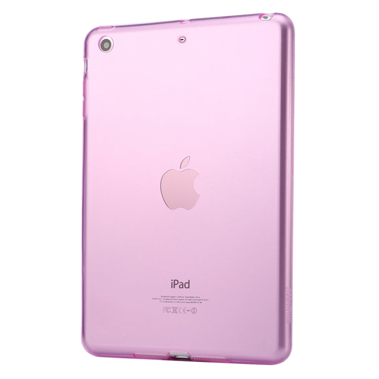 10 PCS HAWEEL for iPad mini 1 / 2 / 3 Slim Transparent TPU Protective Case, No Retail Package