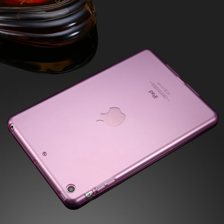 10 PCS HAWEEL for iPad mini 1 / 2 / 3 Slim Transparent TPU Protective Case, No Retail Package