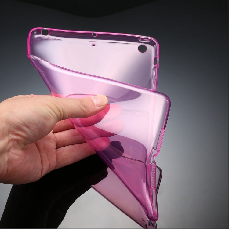 10 PCS HAWEEL for iPad mini 1 / 2 / 3 Slim Transparent TPU Protective Case, No Retail Package