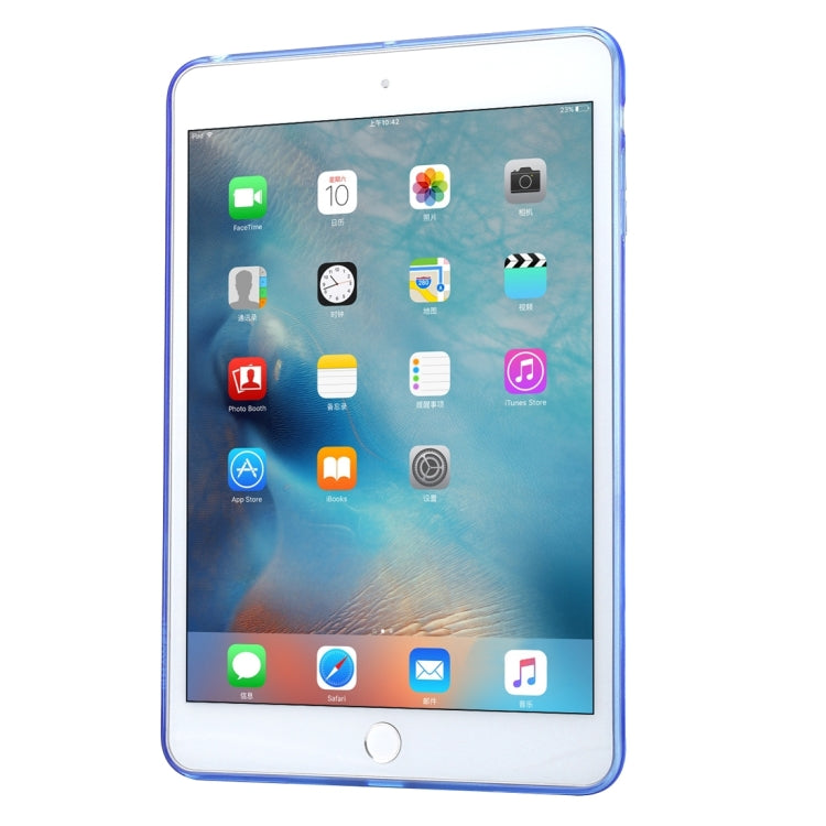 10 PCS HAWEEL for iPad mini 1 / 2 / 3 Slim Transparent TPU Protective Case, No Retail Package
