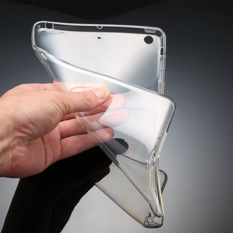 10 PCS HAWEEL for iPad mini 1 / 2 / 3 Slim Transparent TPU Protective Case, No Retail Package