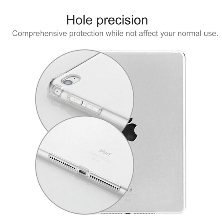 10 PCS HAWEEL for iPad Air 2 Slim Transparent TPU Protective Case, No Retail Package