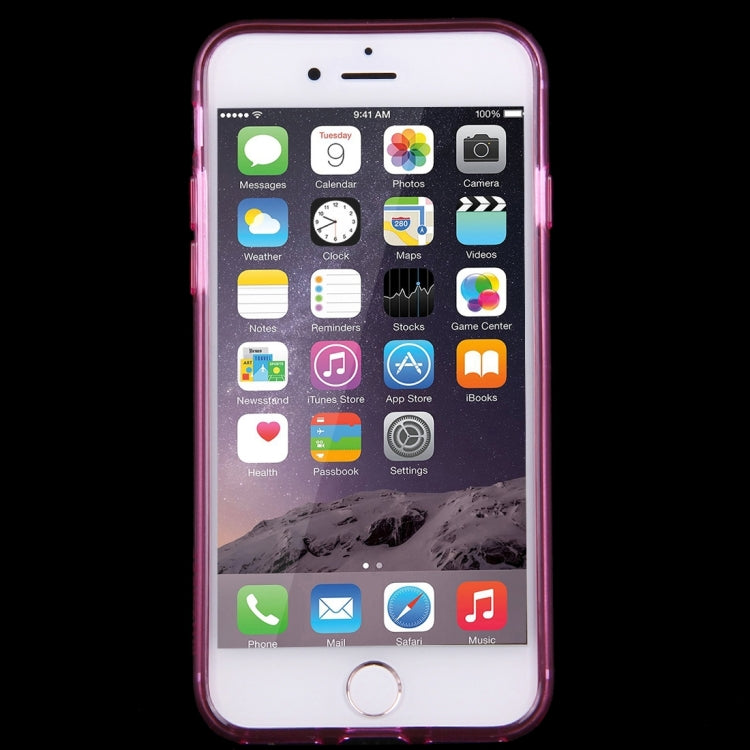 100 PCS HAWEEL for  iPhone 8 & 7  Soft Semitransparent TPU Protective Case